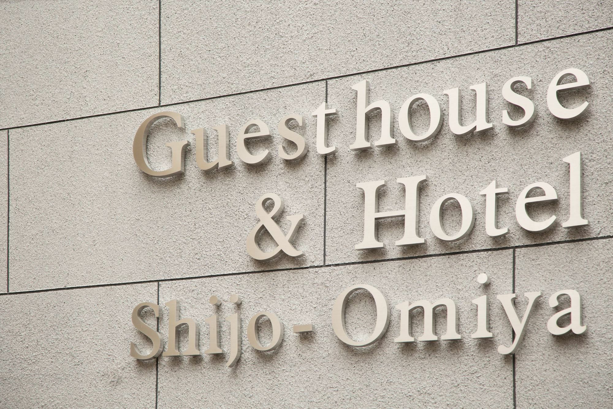 Shijo Omiya Guesthouse And Hotel Kioto Zewnętrze zdjęcie